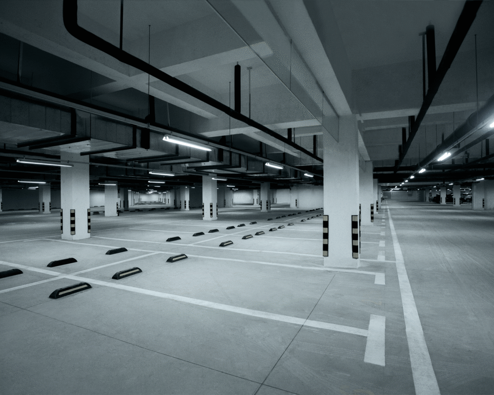 Mapleshore crew performing power sweeping and exterior maintenance in the GTA